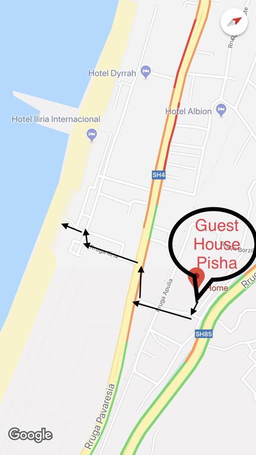 Guest House "Pisha" Durres Exterior photo